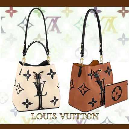 Louis Vuitton NEONOE 2020 21AW Monogram Canvas 2WAY Leather Party Style Office Style M56888 M56889 