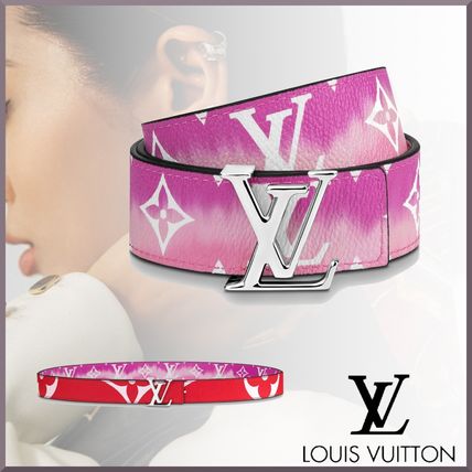 Louis Vuitton MONOGRAM 2020 SS Monogram Logo Belts M0258W M0258V M0258U 