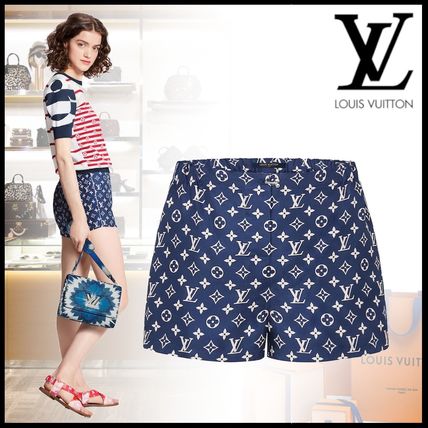 Louis Vuitton MONOGRAM 2020 SS Monogram Silk Lounge  Sleepwear 1A7SFK 1A7SFJ 1A7SFI 1A7SFH 1A7SFG 1A7SFF 