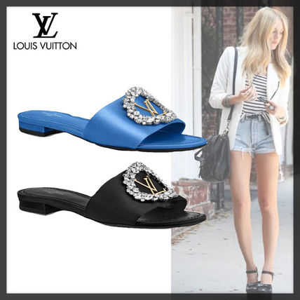 Louis Vuitton 2020 SS Casual Style Leather Elegant Style Logo Sandals 1A67MS 1A67NO 