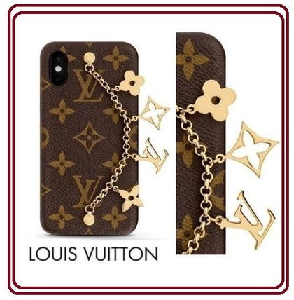 Louis Vuitton 2019 20AW Monogram Unisex Logo Smart Phone Cases 