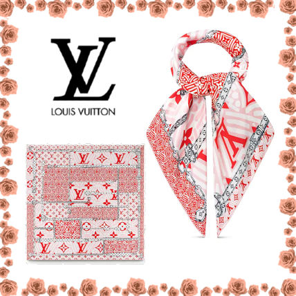 Louis Vuitton MONOGRAM Casual Style Silk Party Style Logo M76491 