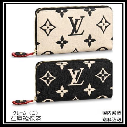 Louis Vuitton ZIPPY WALLET 2020 21AW Unisex Leather Long Wallet Logo Long Wallets 