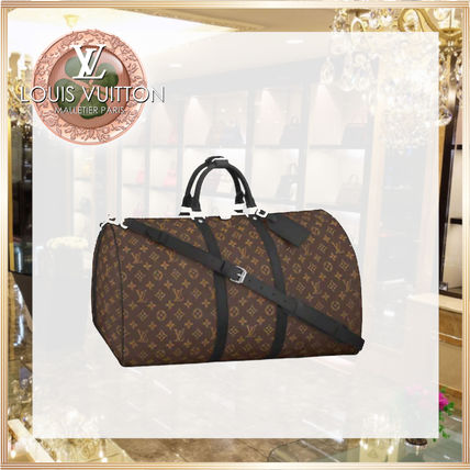 Louis Vuitton 2020 SS Monogram 2WAY Boston  Duffles M56714 