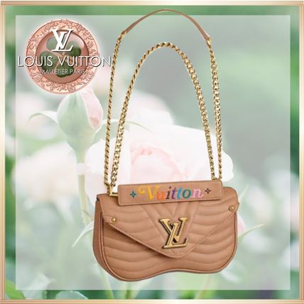 Louis Vuitton 2019 20AW Casual Style Calfskin 2WAY Chain Plain Leather Party Style M55206 