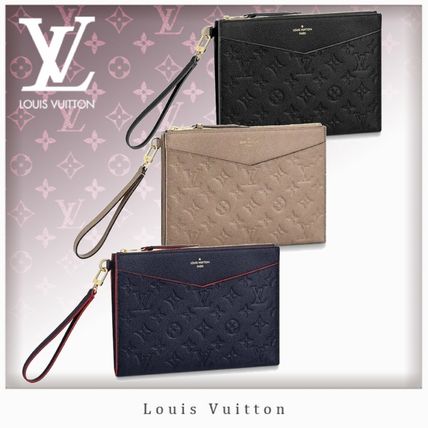 Louis Vuitton MONOGRAM EMPREINTE 2020 SS Pochette Melanie Mm M68706 M68707 M68705 