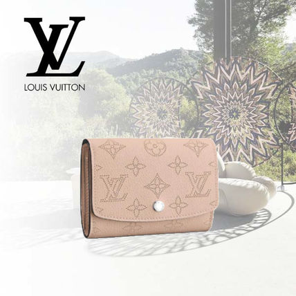 Louis Vuitton MAHINA Monogram Leather Small Wallet Coin Cases M62541 