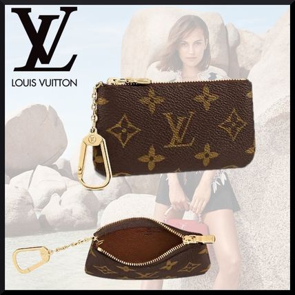 Louis Vuitton Monogram Leather Keychains  Bag Charms M62650 