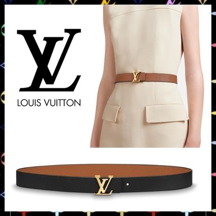 Louis Vuitton Plain Leather Party Style Office Style Elegant Style M9521W 
