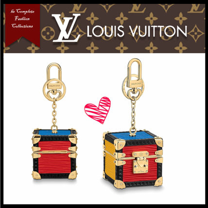 Louis Vuitton EPI 2020 SS Unisex Chain Leather Keychains  Bag Charms M69009 