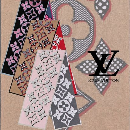 Louis Vuitton MONOGRAM Giant Pop Monogram Scarf M73896 M73895 M73894 