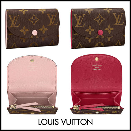 Louis Vuitton MONOGRAM Monogram Long Wallet Small Wallet Logo Coin Cases 