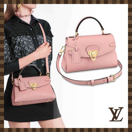 Louis Vuitton MONOGRAM EMPREINTE Monogram Casual Style Canvas Blended Fabrics Street Style M53942 