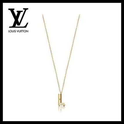 Louis Vuitton 2020 SS Lv  Me Necklace Letter L M61067 