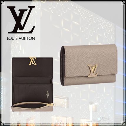 Louis Vuitton CAPUCINES Folding Wallet Small Wallet Folding Wallets M62159 