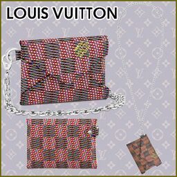 Louis Vuitton DAMIER Kirigami Necklace N60278 