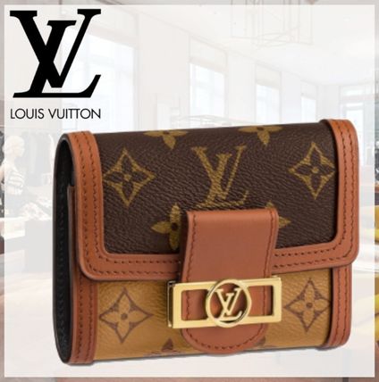 Louis Vuitton MONOGRAM Monogram Leather Folding Wallet Folding Wallets 