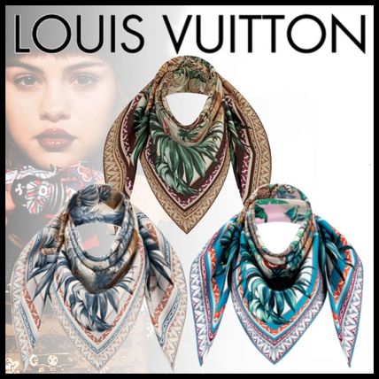 Louis Vuitton Monogram Casual Style Silk Party Style Elegant Style Logo 