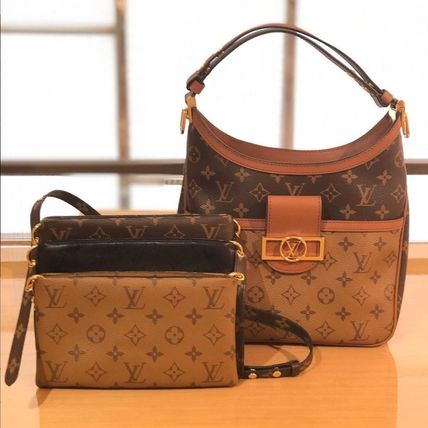 Louis Vuitton MONOGRAM 2020 21AW Monogram Canvas Lambskin Blended Fabrics Bag in Bag 3WAY M45412 