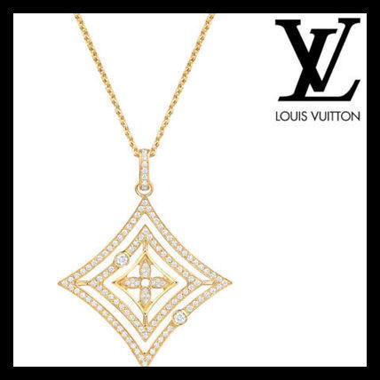 Louis Vuitton Casual Style Party Style 18K Gold Elegant Style Bridal Q93765 