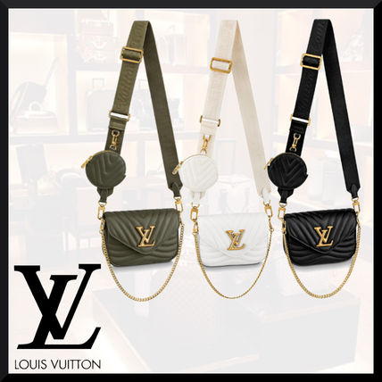 Louis Vuitton Casual Style 3WAY Chain Plain Leather Party Style M56471 M56466 M56461 