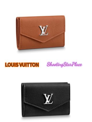 Louis Vuitton 2020 SS Leather Small Wallet Logo Folding Wallets 