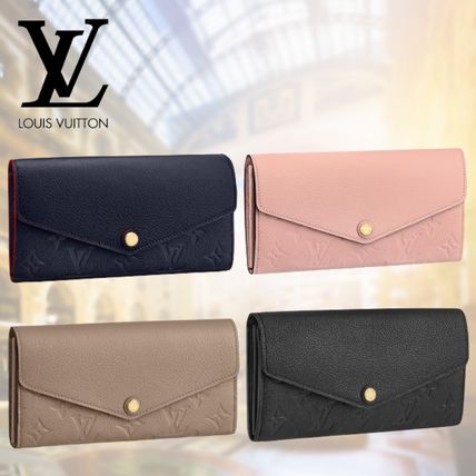 Louis Vuitton MONOGRAM EMPREINTE 2020 SS Monogram Unisex Leather Logo Long Wallets M68708 M64082  M62125  M61182 