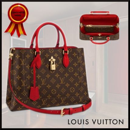 Louis Vuitton MONOGRAM 2020 SS Monogram Casual Style Canvas A4 3WAY Leather Office Style 