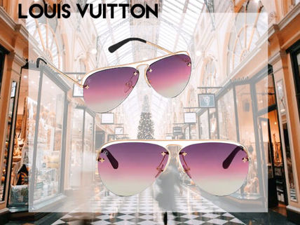 Louis Vuitton MONOGRAM 2020 SS Blended Fabrics Sunglasses Z1211E 