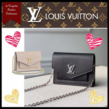 Louis Vuitton LOCKME Casual Style Chain Leather Party Style Elegant Style Logo M69183  M69204 