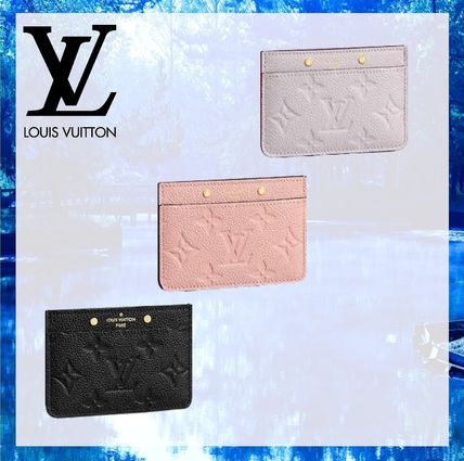 Louis Vuitton 2020 SS Monogram Leather Logo Card Holders M69172 M69171 M69174 