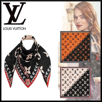 Louis Vuitton 2020 21AW Lightweight Scarves  Shawls M76488 M76487 