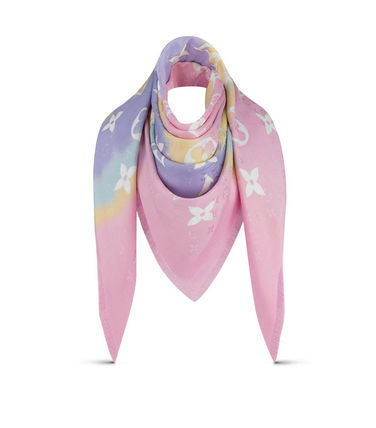 Louis Vuitton 2020 SS Lv Escale Monogram Shawl M76087 