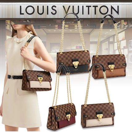 Louis Vuitton DAMIER 2019 SS Other Plaid Patterns Canvas Blended Fabrics 2WAY Bi