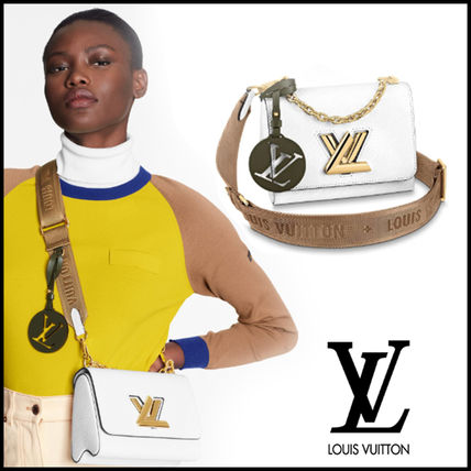 Louis Vuitton TWIST Casual Style 2WAY Plain Leather Elegant Style Formal Style M56628 