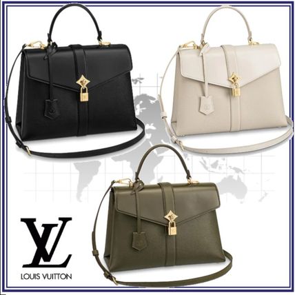 Louis Vuitton 2020 SS 2WAY Plain Leather Elegant Style Crossbody Handbags 