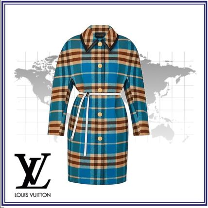 Louis Vuitton 2020 Cruise Wool Cashmere Medium Elegant Style Coats 
