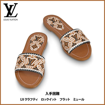 Louis Vuitton 2020 21AW Logo Sandals 