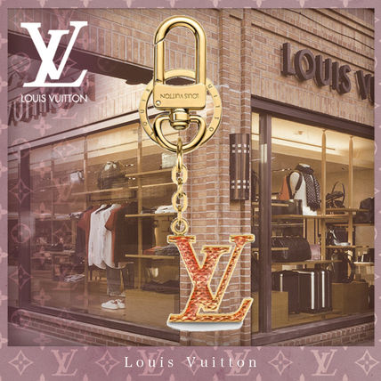 Louis Vuitton 2020 21AW Lv Guillochet Bag Charm And Key Holder M69557 