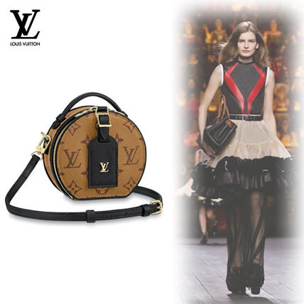 Louis Vuitton PETITE BOITE CHAPEAU Monogram 3WAY Shoulder Bags M68276 