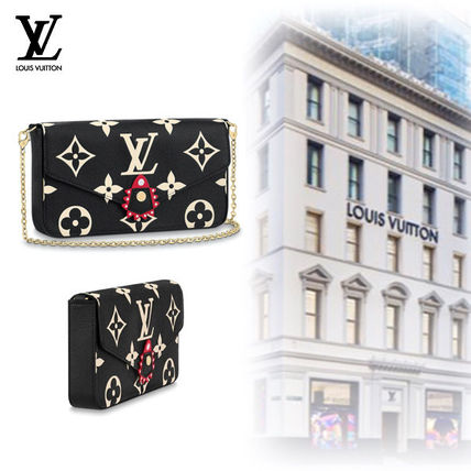 Louis Vuitton MONOGRAM EMPREINTE Monogram 2WAY Leather Shoulder Bags M69515 