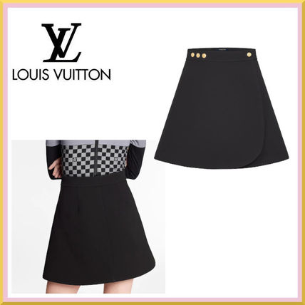 Louis Vuitton A Line Mini Wrap Skirt 1A82RC 