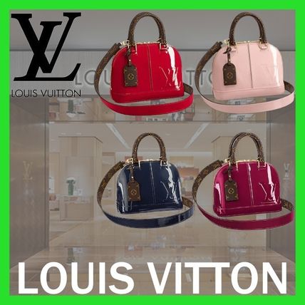 Louis Vuitton ALMA 2020 SS Monogram Blended Fabrics 3WAY Bi color Leather