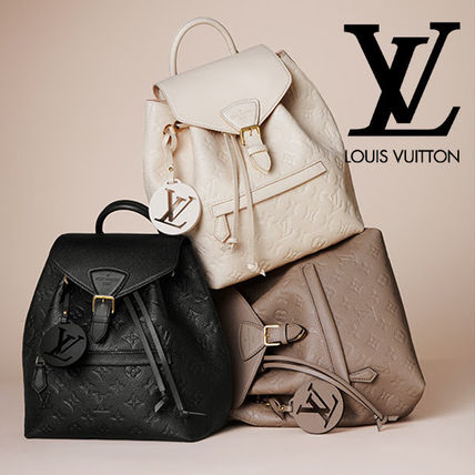 Louis Vuitton MONOGRAM EMPREINTE 2020 21AW Plain Leather Logo Backpacks M45410  M45397 M45205 