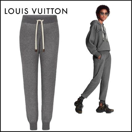 Louis Vuitton Casual Style Cashmere Silk Nylon Medium Pants 1A61NK 