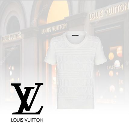 Louis Vuitton 2020 21AW Casual Style Wool Nylon Plain Short Sleeves Office Style 