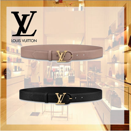 Louis Vuitton 2020 SS Unisex Elegant Style Logo Belts M0240W M0241W 