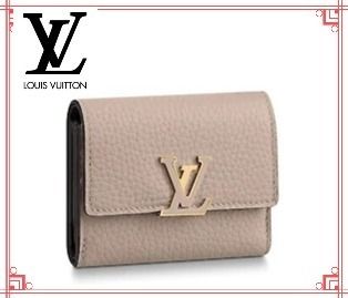 Louis Vuitton Monogram Leather Small Wallet Bridal Logo Folding Wallets