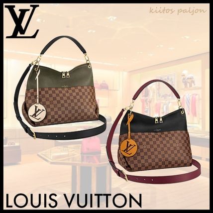 Louis Vuitton 2020 21AW 2WAY Leather Totes N40369 N40366 