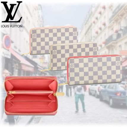 Louis Vuitton DAMIER AZUR Canvas Long Wallet Long Wallets N41660 N63503 N60373 